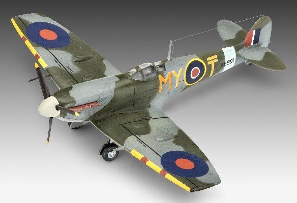 Revell - Messerschmitt Bf 109 G-10 Supermarine Spitfire Mkv - 1 72 - Level
