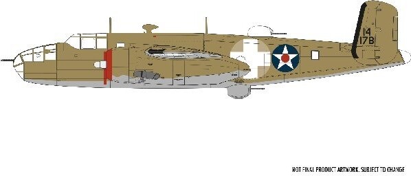 Airfix - North American B-25B Fly Byggesæt - 1 72 - A06020