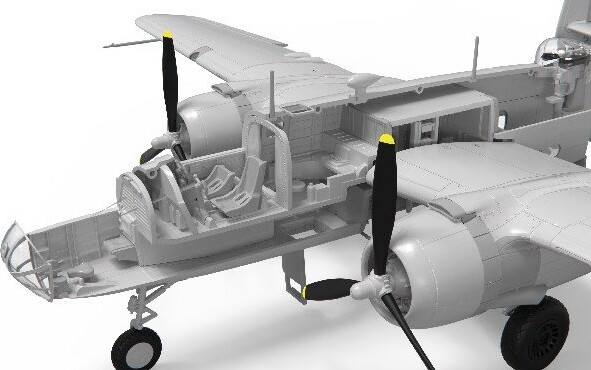 Airfix - North American B-25B Fly Byggesæt - 1 72 - A06020