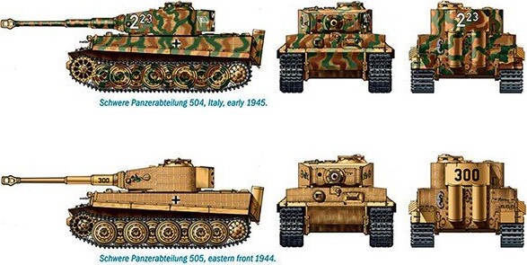 Italeri - Vi Tiger I Tanl Byggesæt - 1 72 - 7505