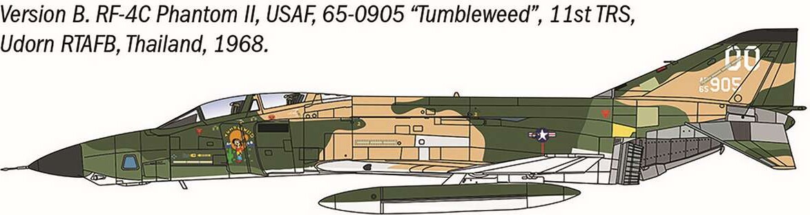 Italeri - Rf-4 Ce Phantom Ii Model Fly Byggesæt - 1 72 - 1477