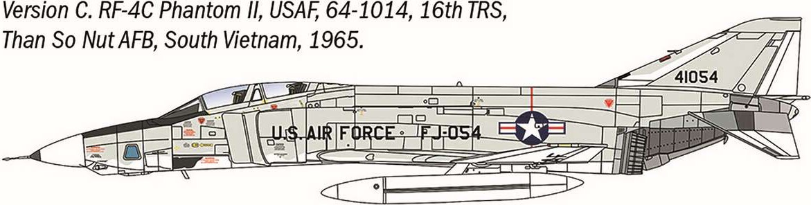 Italeri - Rf-4 Ce Phantom Ii Model Fly Byggesæt - 1 72 - 1477