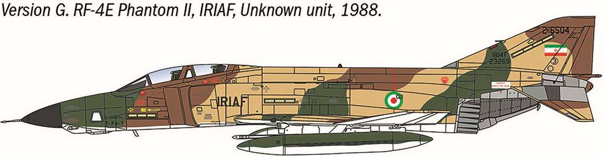 Italeri - Rf-4 Ce Phantom Ii Model Fly Byggesæt - 1 72 - 1477