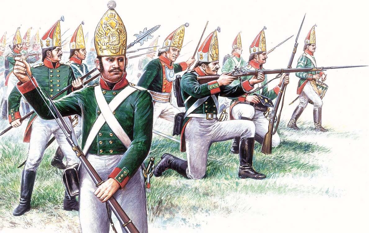 Italeri 6006 - Russian Grenadiers Napoleonic Wars Soldater - 1 72
