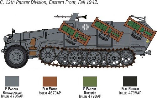 Italeri - Stuka Zu Fuss Tank Byggesæt - 1 72 - 7080