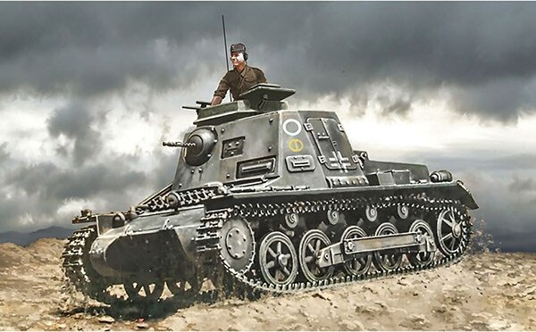Italeri - Sdkfz 265 Panzerbefehlswagen Byggesæt - 1 72 - 7072