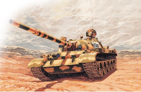 Italeri - T-62 Tank Byggesæt - 1 72 - 7006