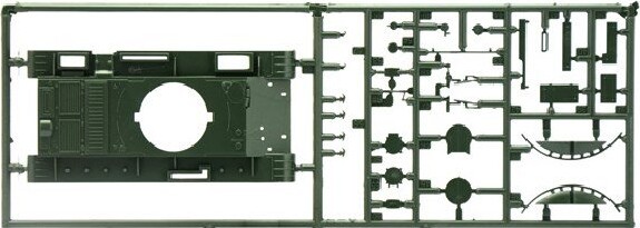 Italeri - T-62 Tank Byggesæt - 1 72 - 7006