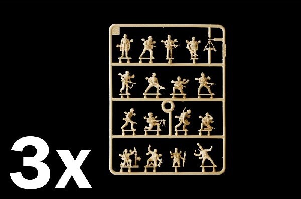 Italeri - Wwii - Dak Infantry Byggesæt - 1 72 - 6099S