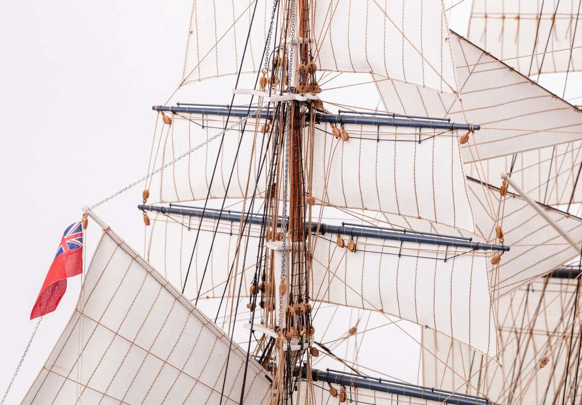 Billing Boats - Cutty Sark 564 Model Skib Byggesæt - 1 75 - Bb564