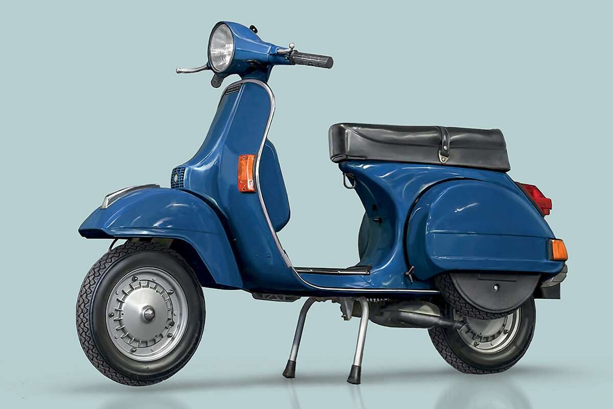 Italeri - Vespa Px 125150 1978 Model Byggesæt - 1 9 - 4645