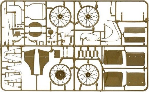 Italeri - Wla 750 Motorcykel Byggesæt - 1 9 - 7401