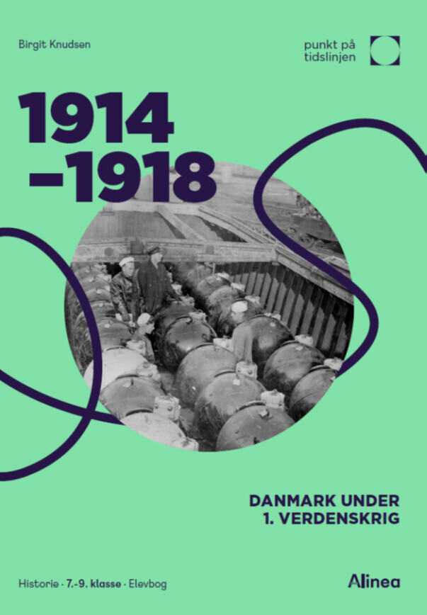 1914-1918 Danmark Under 1 Verdenskrig - Punkt På Tidslinjen