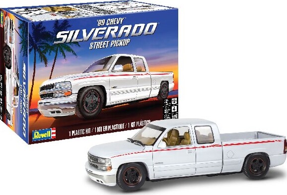 Revell - Chevy Silverado Pickup Byggesæt - 1 25 - Level 4 - 14538