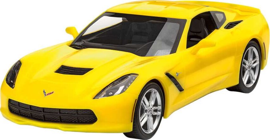 Revell - 2014 Corvette Stingray Bil Byggesæt - Easy Click - 1 25 - 07825