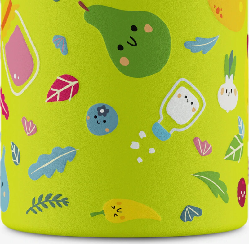 24Bottles - Clima - Veggie Friends - Lime - 330 Ml