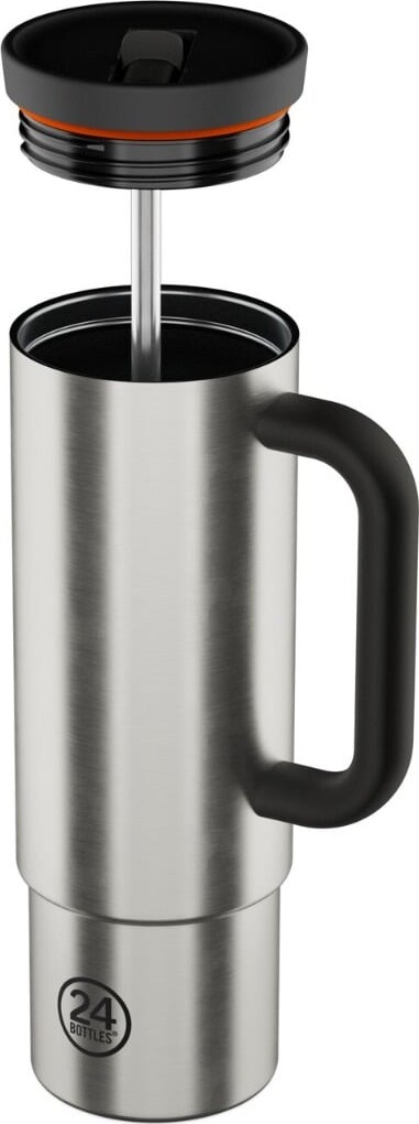 24Bottles - Straw Cup - Brushed Steel - 800 Ml