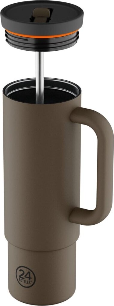 24Bottles - Straw Cup - Mocha - 800 Ml