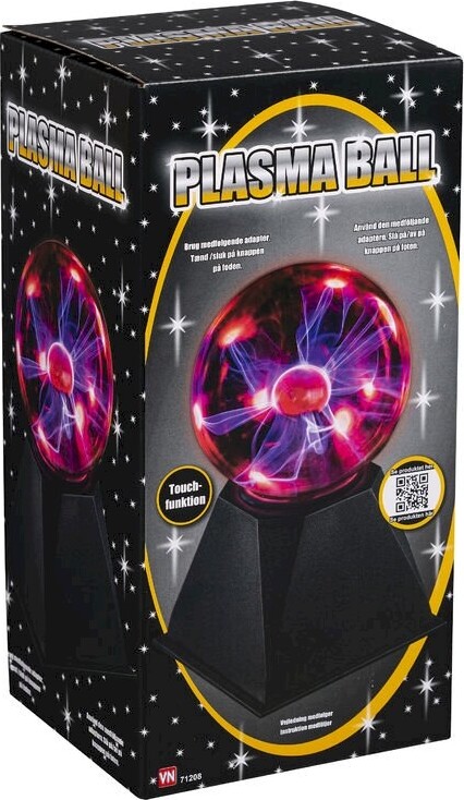 Plasmakugle Lampe - 12 Cm - 3-2-6