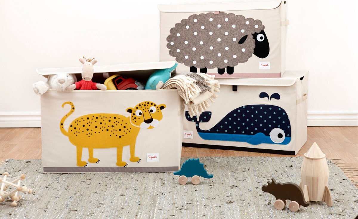 3 Sprouts - Opbevaringskasse - Blåhval