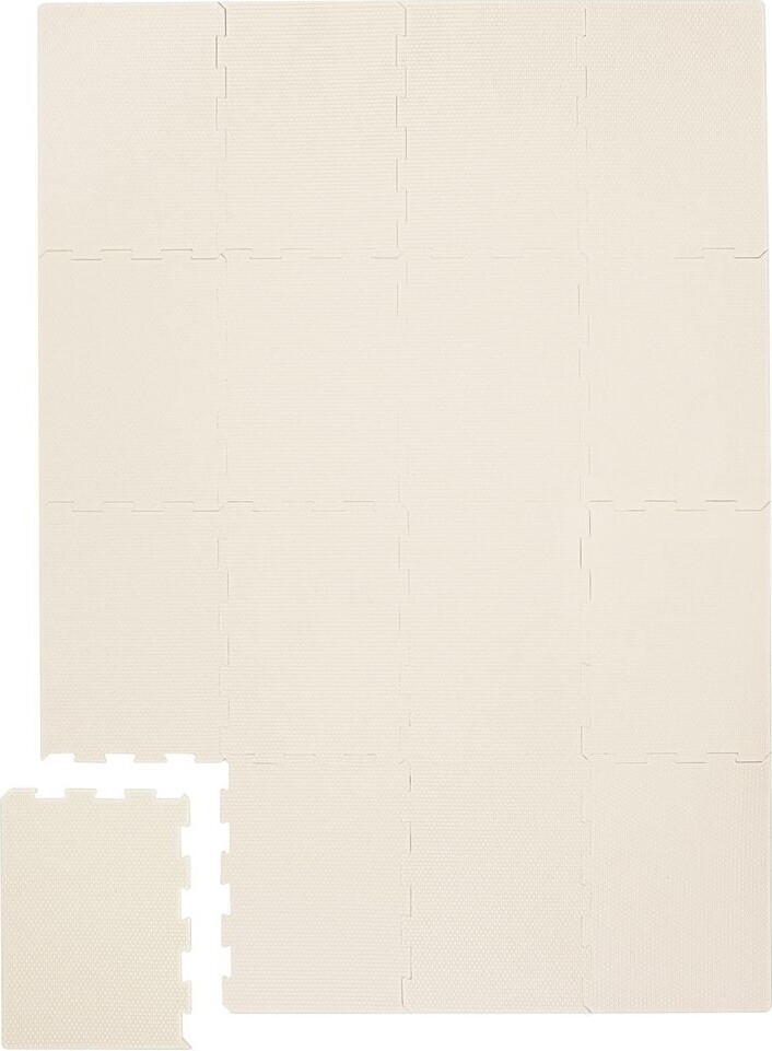 3 Sprouts - Skumgulv Til Børn - Cream - 171X123X1 Cm