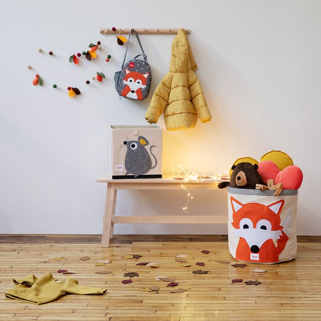 3 Sprouts - Opbevaringskasse - Grå Mus