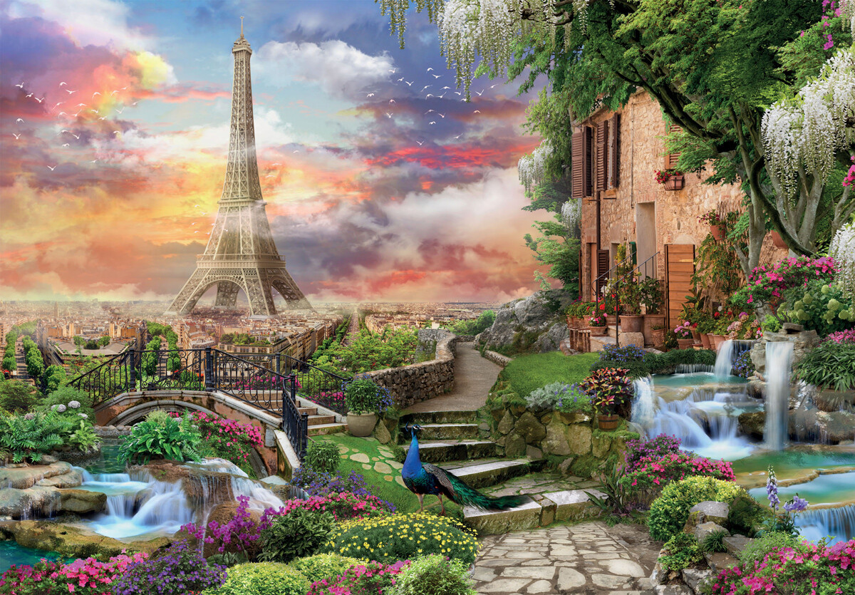 Clementoni Puslespil - Paris Dream - High Quality - 3000 Brikker