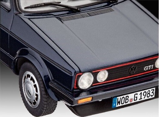 Revell - Vw Golf Gti Bil Byggesæt - 1 24 - Level 4 - 05694