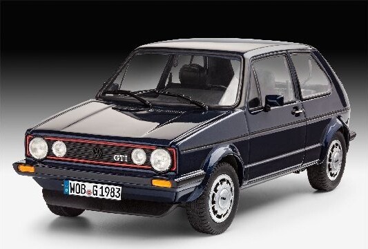 Revell - Vw Golf Gti Bil Byggesæt - 1 24 - Level 4 - 05694