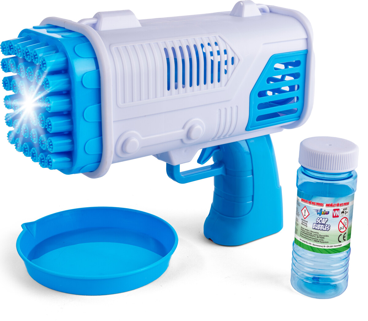 4-Kids - El Sæbeboble Pistol - 36 Huller - Vn 23410