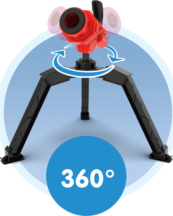 Vandkanon Til Haveslange - Med Tripod - Assorteret