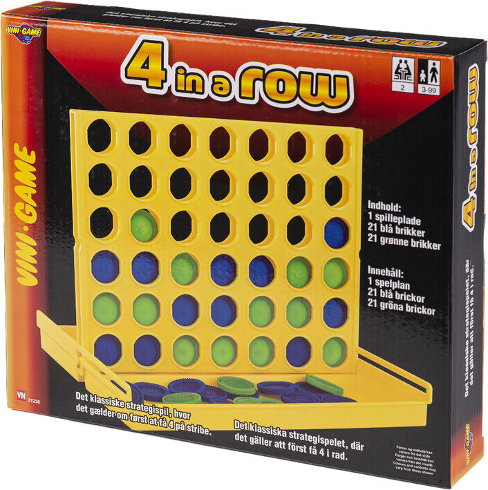 4 På Stribe Spil - Vini Game