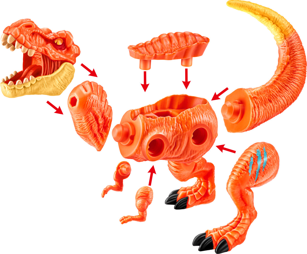 Zuru - 5 Surprise - Dino Mix Match - Lav En Dinosaur Figur - S1 V
