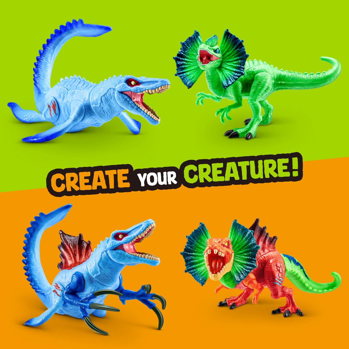 Zuru - 5 Surprise - Dino Mix Match - Lav En Dinosaur Figur - S1 V
