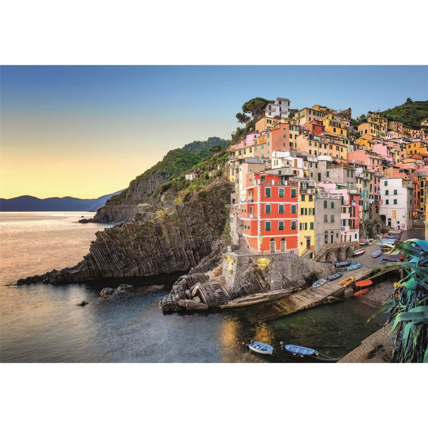Clementoni Puslespil - Riomaggiore Coast - High Quality - 500 Brikker