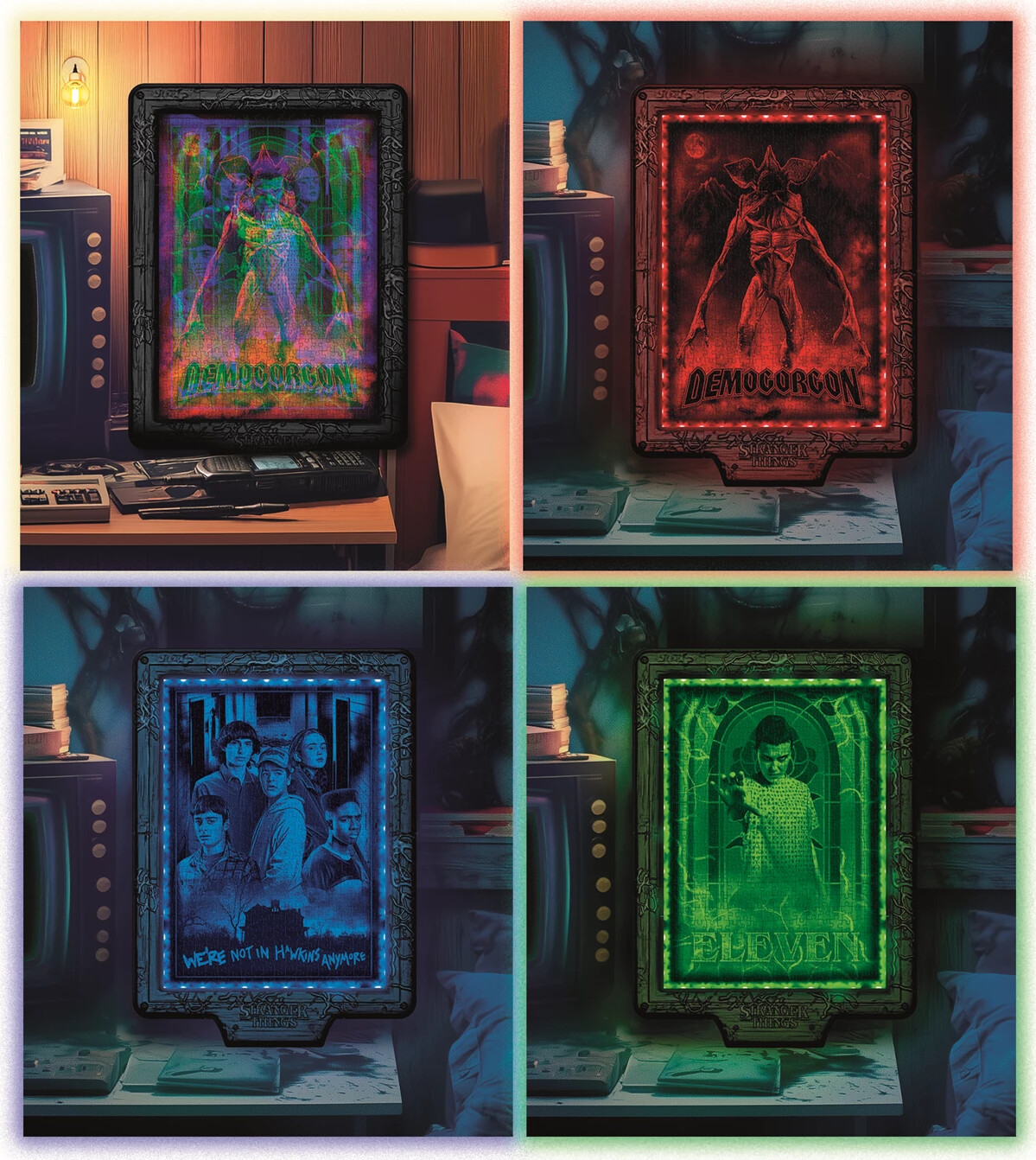 Clementoni - Stranger Things - Demogorgon S Hunt - Puslespil 520