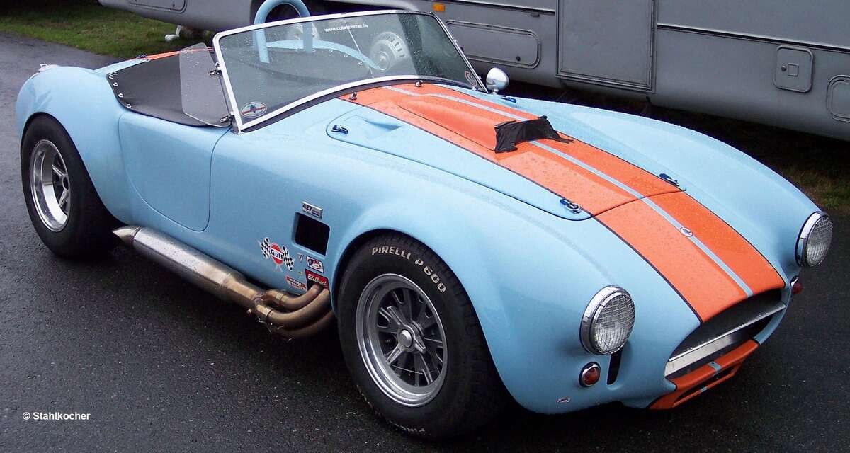 Revell - Shelby Cobra 427 Bil Byggesæt - 1 24 - Level 4 - 07708