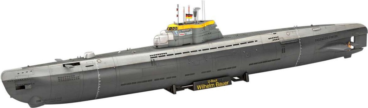 Revell 05186 - Wilhelm Bauer U-2540 - 1 444 - Level 4 - Build Paint