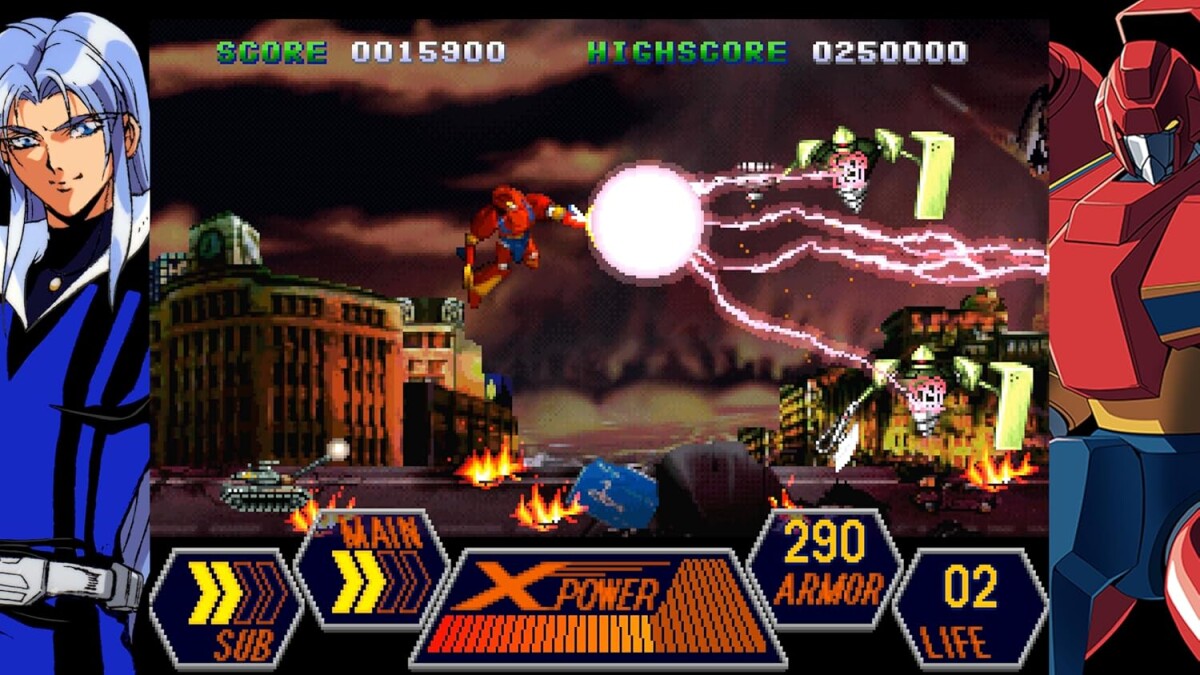70S Style Robot Anime Geppy-X Multi In Game Import