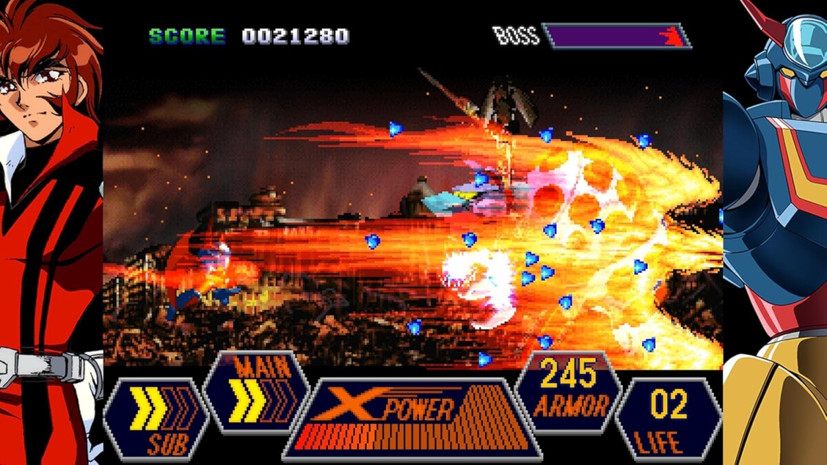 70S Style Robot Anime Geppy-X Multi In Game Import