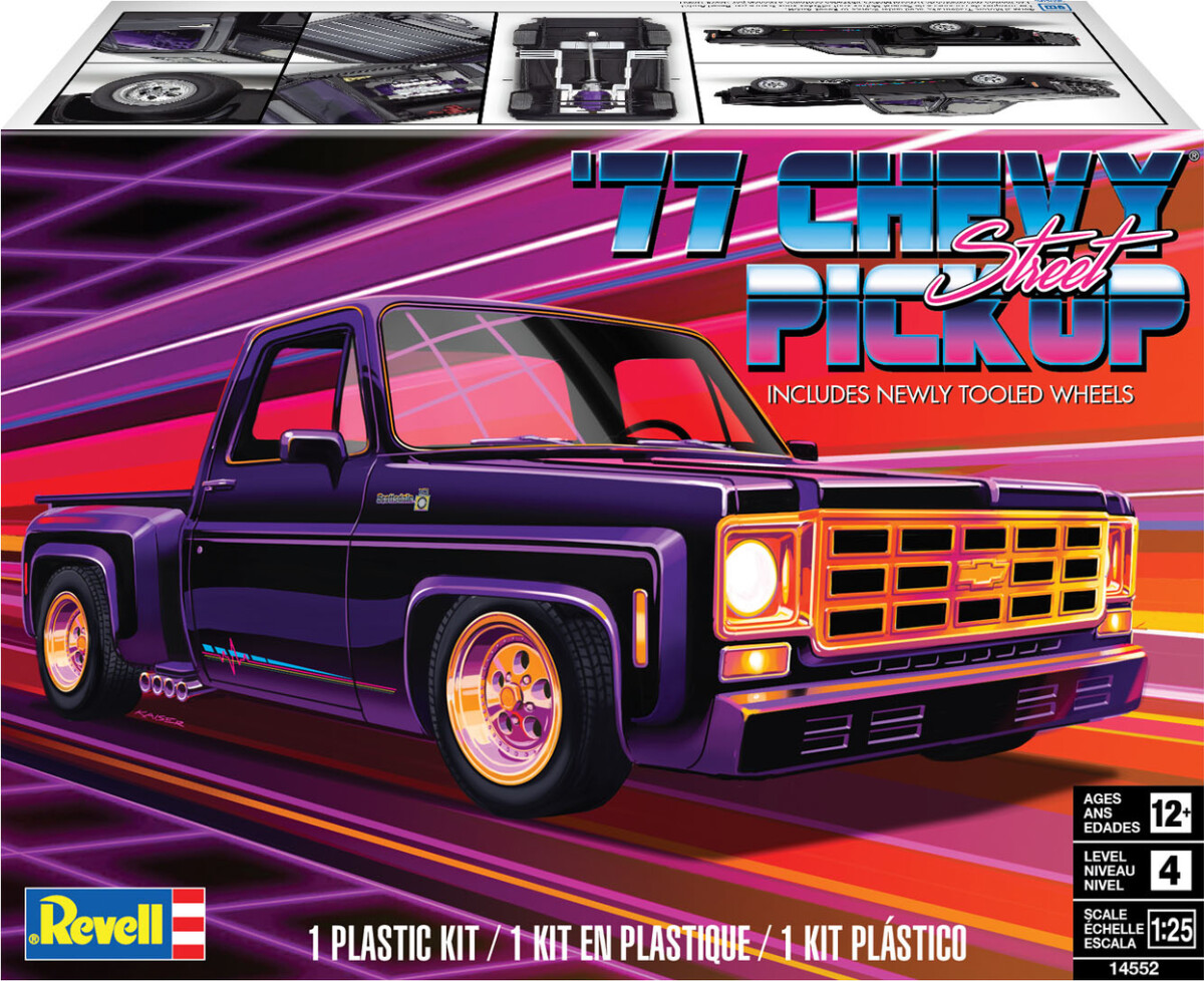 Revell - 76 Chevy Squarebody Street Pickup Truck - 1 24 - 14552