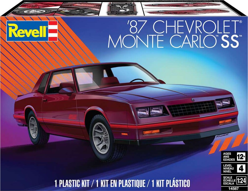 Revell 14587 - 87 Monte Carlo Ss Bil Byggesæt - 1 24