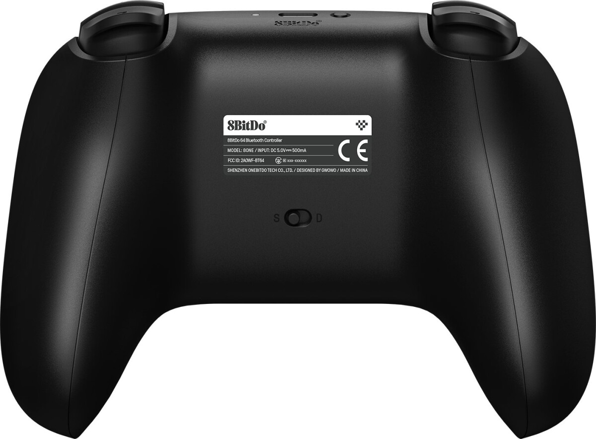 8Bitdo 64 Bluetooth Controller Black