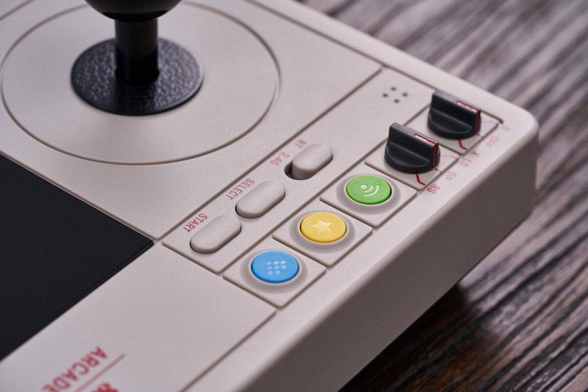 8Bitdo - Arcade Stick 24G - Controller Til Pc Nintendo Switch