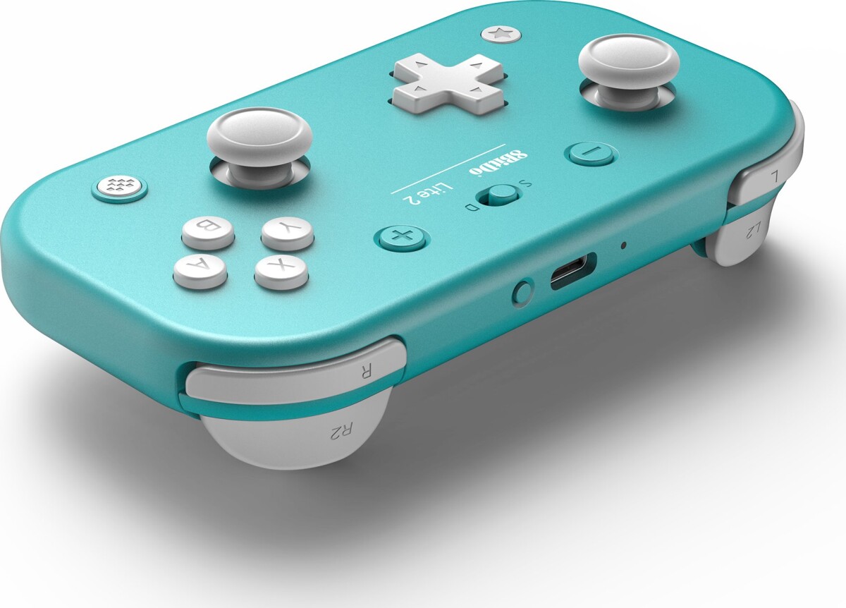 8Bitdo - Lite 2 Bt Gamepad Controller - Bluetooth - Turkis