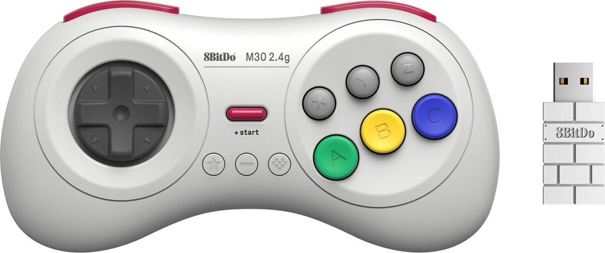 8Bitdo - M30 24G - Trådløs Controller Til Switch Pc Android Pi