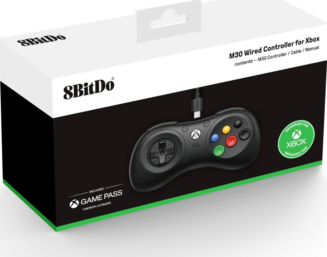 8Bitdo M30 Wired Controller