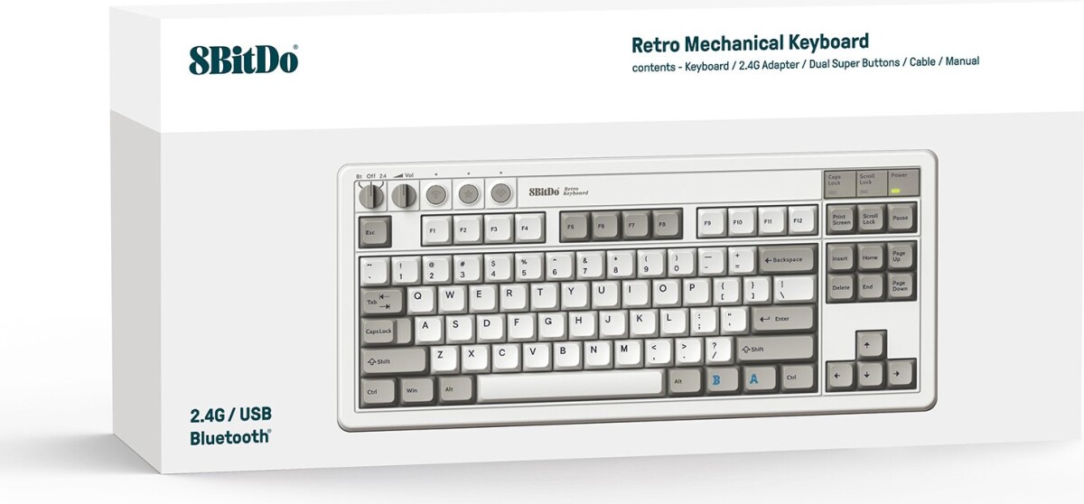 8Bitdo - Mechanical Keyboard M Ed