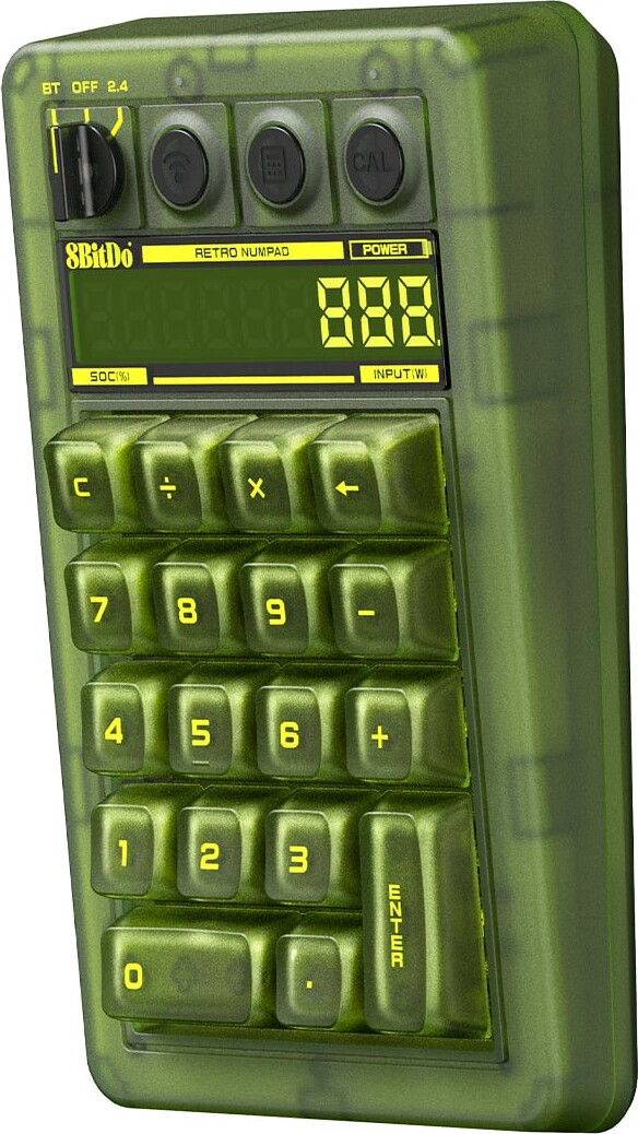 8Bitdo - Mechanical Numpad Xbox Edition - Green