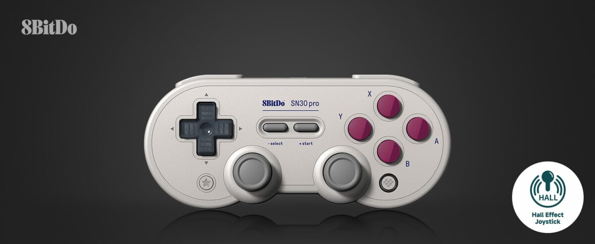 8Bitdo - Sn30 Pro - Controller Til Switch Pc Mac Android - Classic